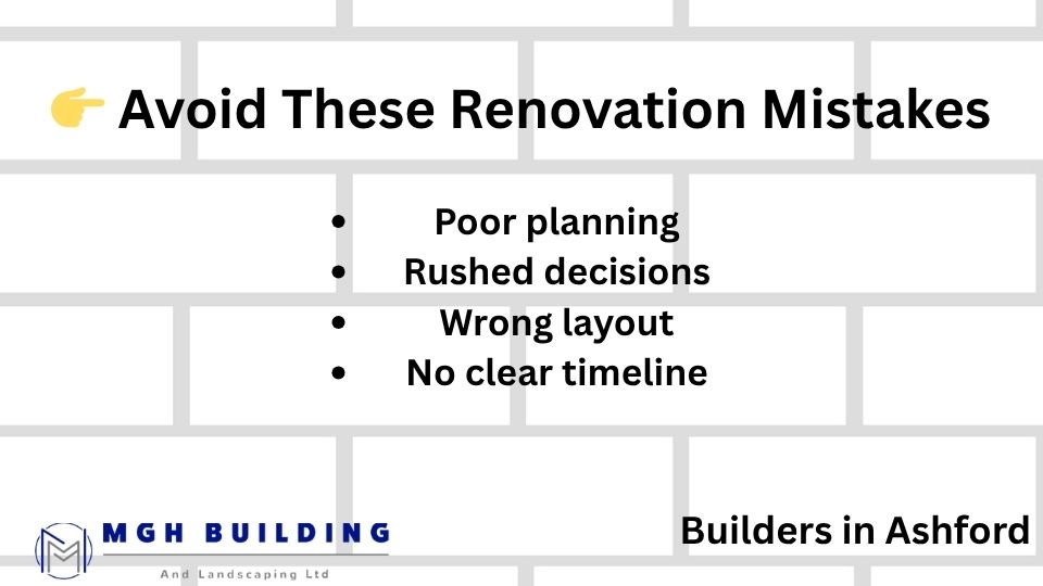 Common Renovation Mistakes Ashford Homeowners Can Avoid